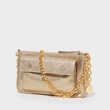 Baguette Zip Golden Nappa