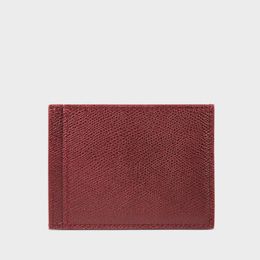 Grained Burgundy Calfskin