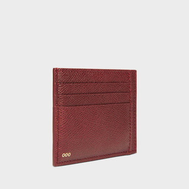Grained Burgundy Calfskin