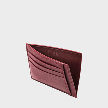Grained Burgundy Calfskin