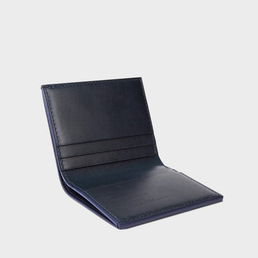 Grained Navy Calfskin
